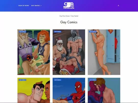 JustCartoonDicks â€“ Watch the Best Cartoons in Gay Porn | GayPornMenu