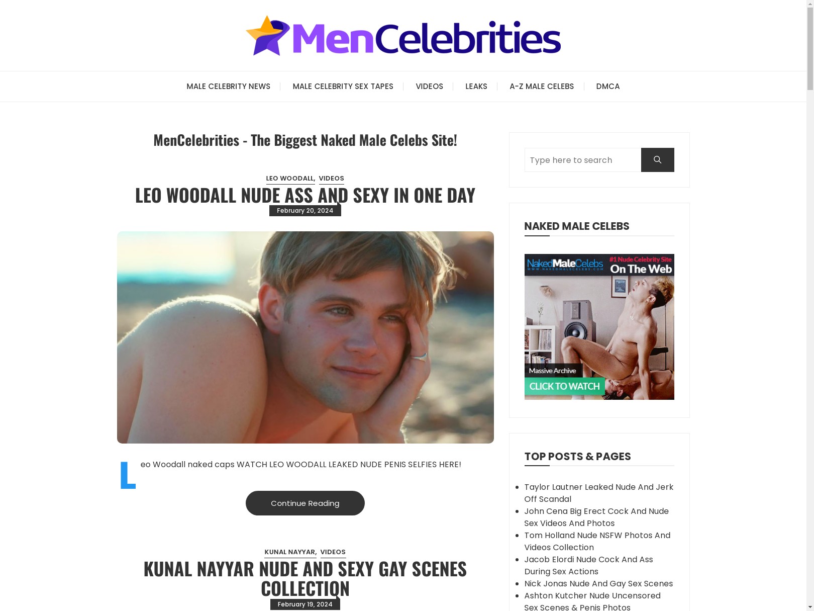 MenCelebrities و 5+ سایت مانند MenCelebrities | گای پورن منو