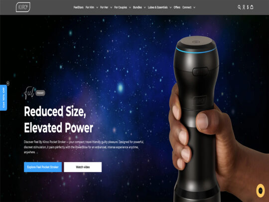 Kiiroo review, a site that is one of many popular Gay Sex Toy Shops