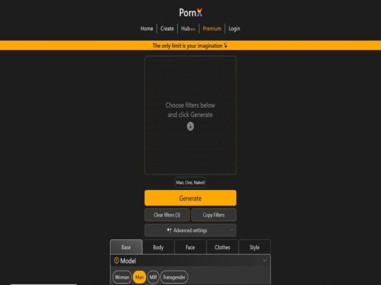 PornX Gay pushes the boundaries of adult entertainment with AI-powered model creation. Customize every aspect and scene.