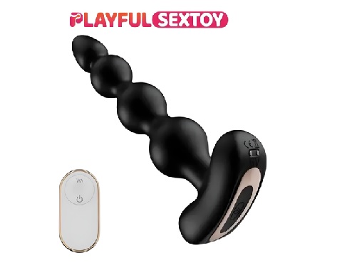 A sleek and ergonomic prostate vibrator designed to deliver intense pleasures through internal stimulation of the prostate gland.