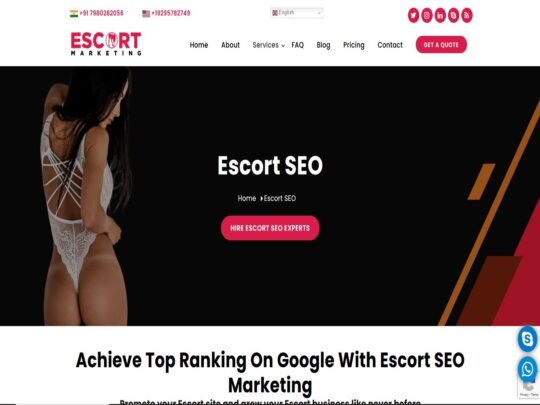 Adult and Escort SEO review, a site that is one of many popular Adult Advertising Services